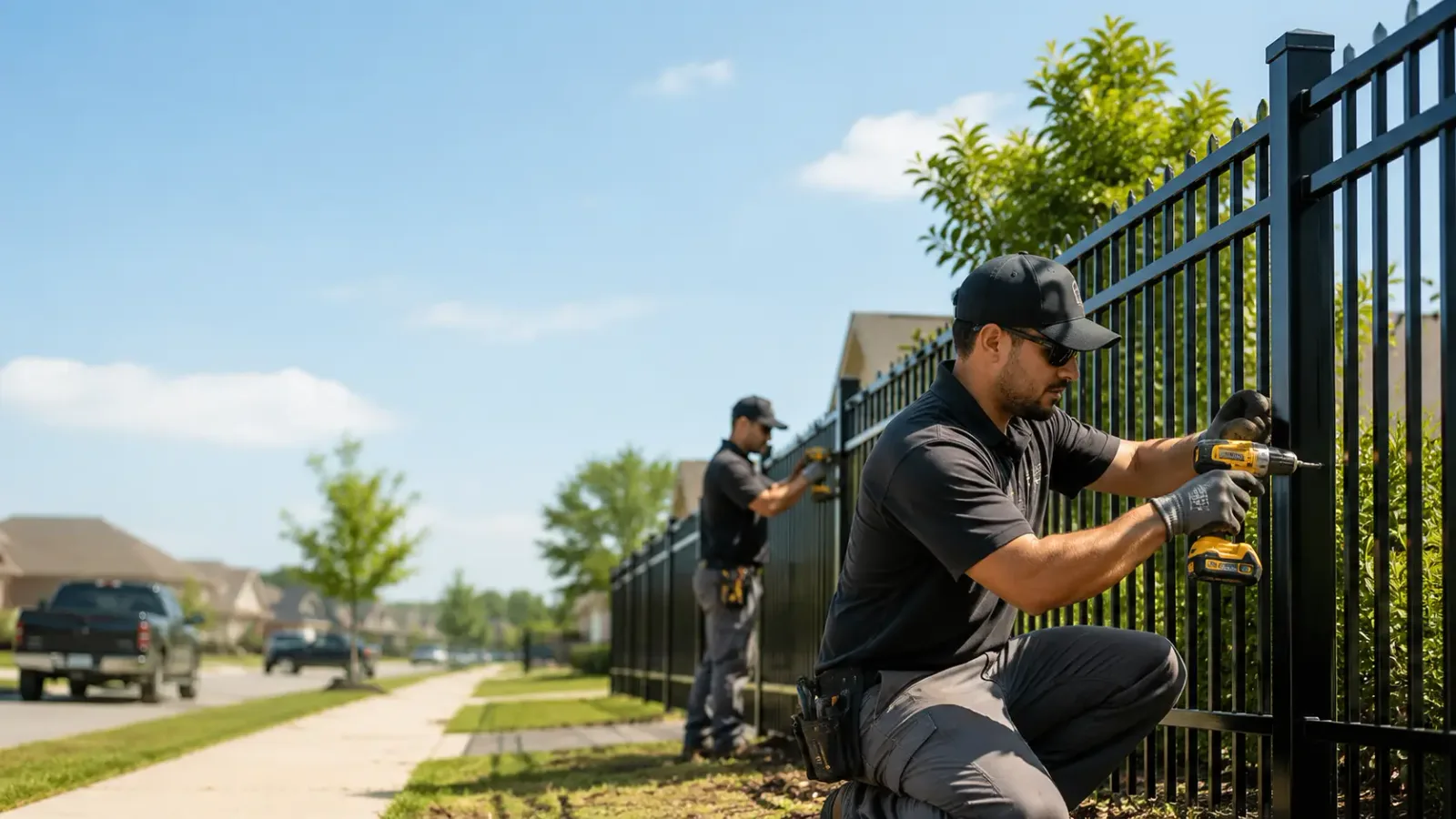 Metal Fence Installation in Washington, MI